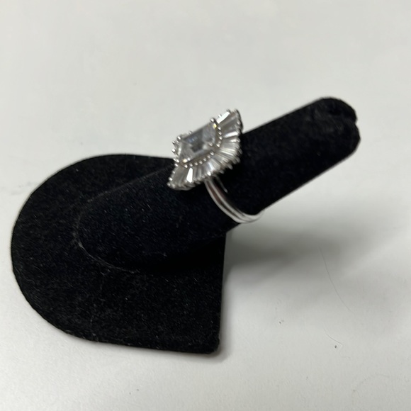 Hall of Mirrors Lab Created Diamond Statement Ring - Picture 2 of 6